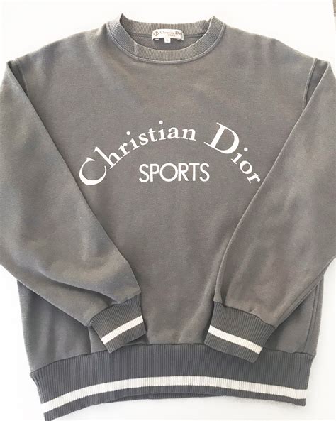 christian dior sports sweatshirt|vintage christian dior sweatshirt.